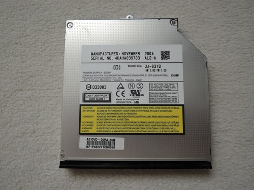 Panasonic 831b dvd - panasonic, cd/dvd